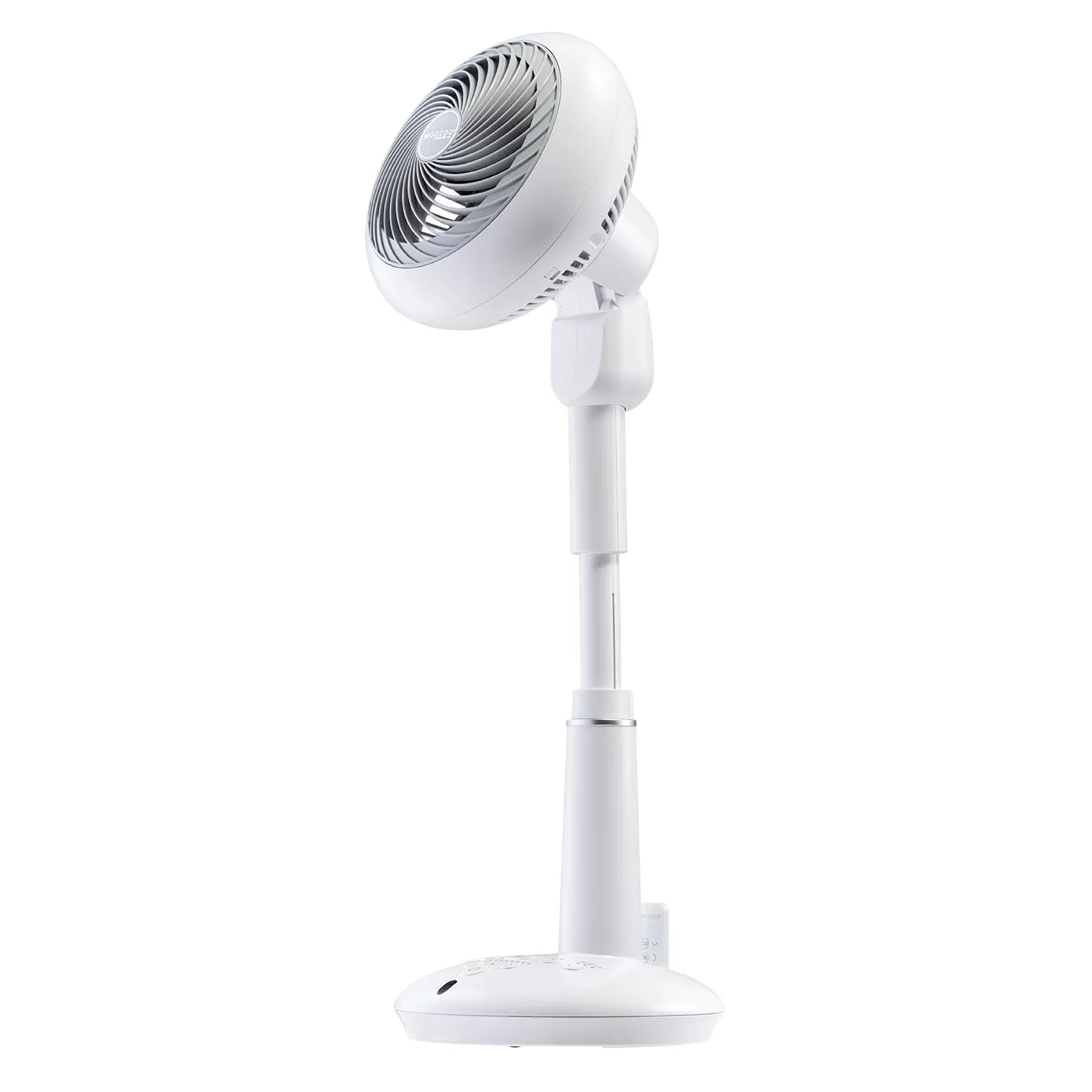 WOOZOO® 360 Standing Fan - 360° Oscillation, Quiet DC motor, Remote