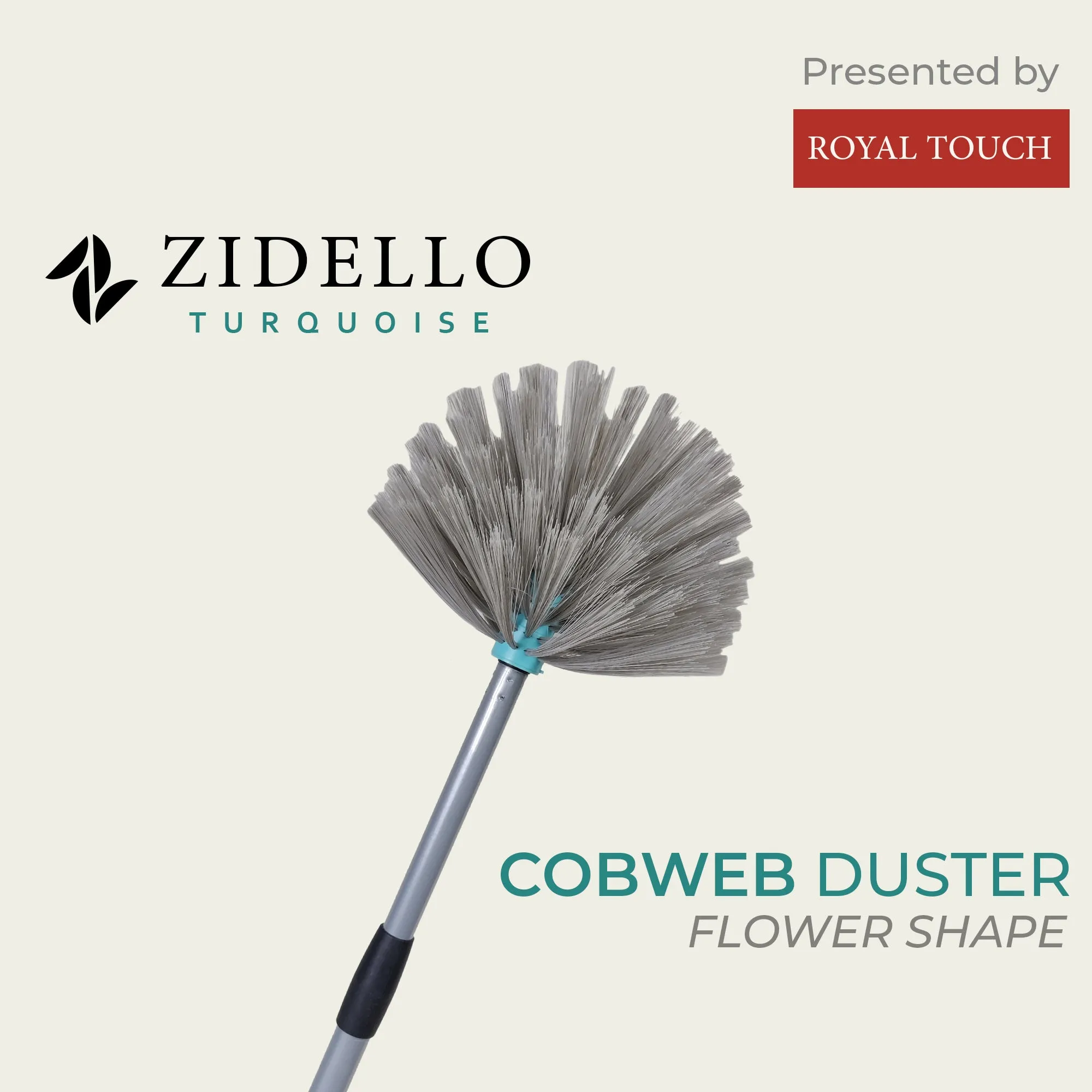 Zidello Cobweb Duster (Flower) - Easy To Reach Dust